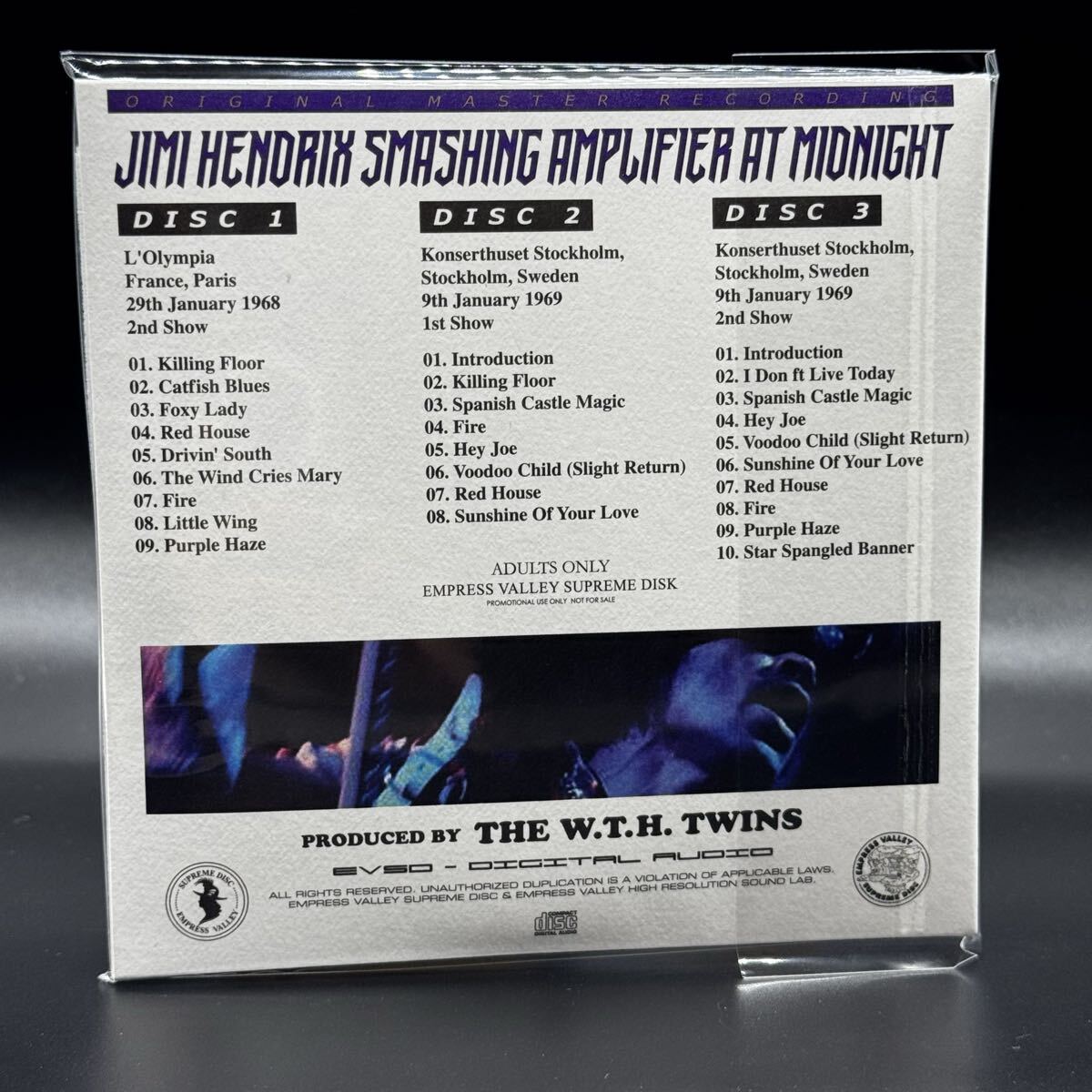 JIMI HENDRIX / SMASHING AMPLIFIER AT MIDNIGHT (6CD BOX)