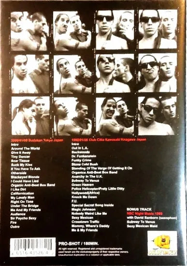 RED HOT CHILI PEPPERS / LIVE IN JAPAN COMPILATION PRO-SHOT (1DVD)