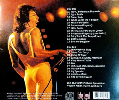 QUEEN / A Night At The Nagoya 1976 (2CDR)