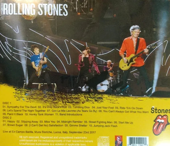 THE ROLLING STONES / LUCCA 2017 (2CDR)
