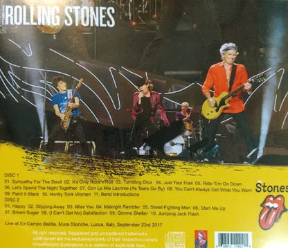 THE ROLLING STONES / LUCCA 2017 (2CDR)