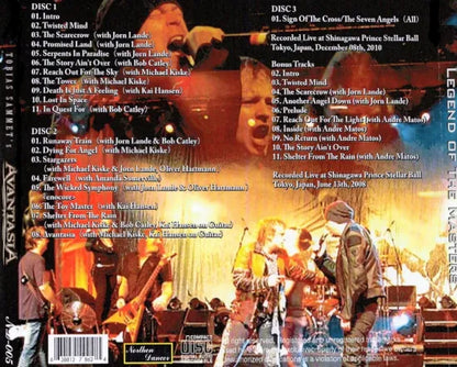 TOBIAS SAMMETT'S AVANTASIA / Legend of Masters (3CDR)