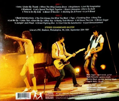 THE ROLLING STONES / Philadelphia1981 Day 1 (2CDR)