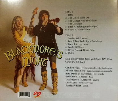 Blackmore's Night / New York 2022 (2CDR)