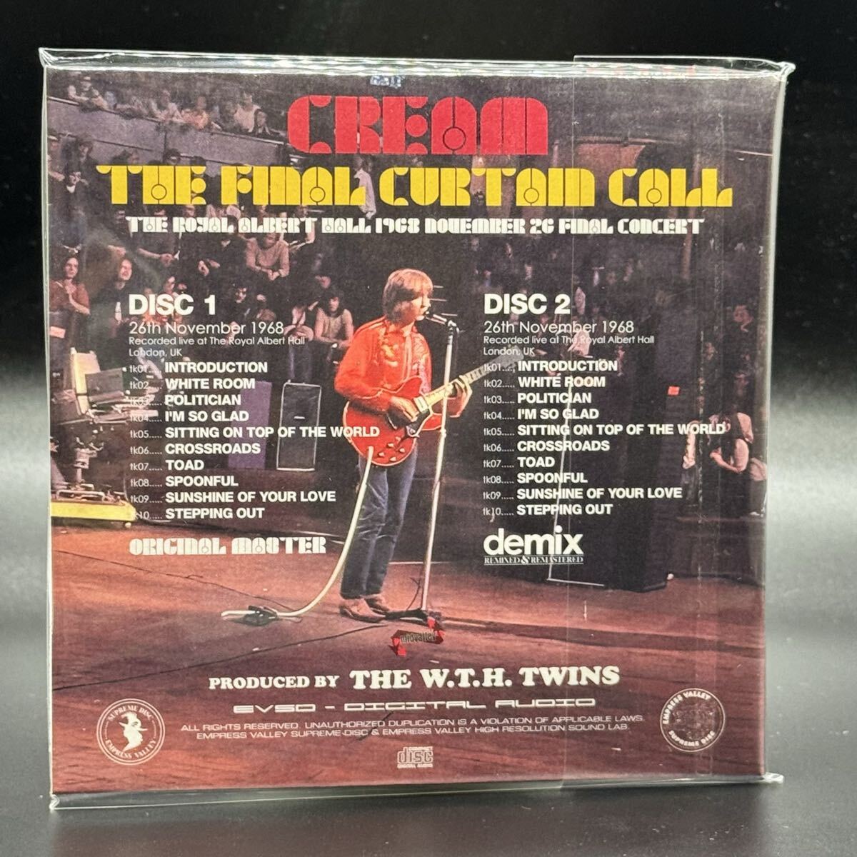 CREAM / THE FINAL CURTAIN CALL the final concert (2CD+3DVD+1BDR