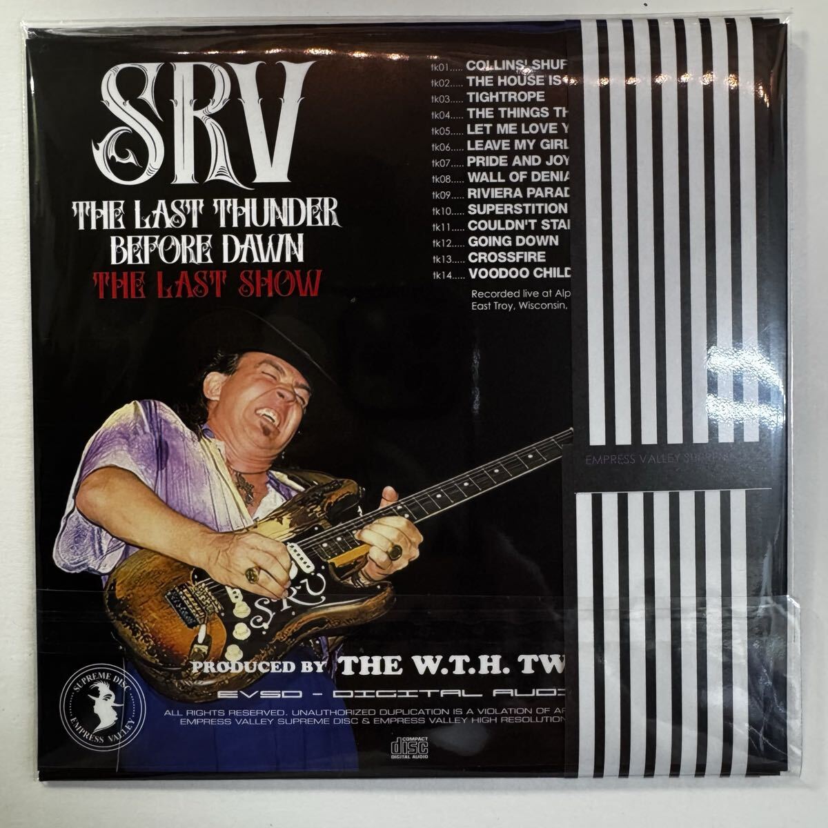 STEVIE RAY VAUGHAN ERIC CLAPTON / THE LAST THUNDER BEFORE DAWN (3CD BOX + BOOKLET)