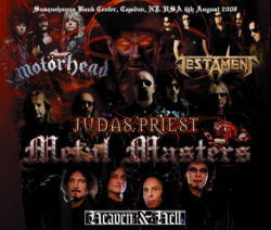 VA (JUDAS PRIEST, HEAVEN &amp; HELL, MÖTORHEAD, TESTAMENT) / METAL MASTERS (4 CDR)