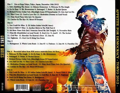 GUNS N’ ROSES / APPETITE FOR DEMOCRACY (5CDR)