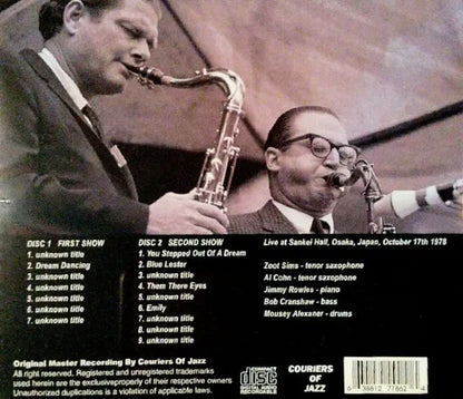 ZOOT SIMS y AL COHN / De la Z a... la A (2CDR)