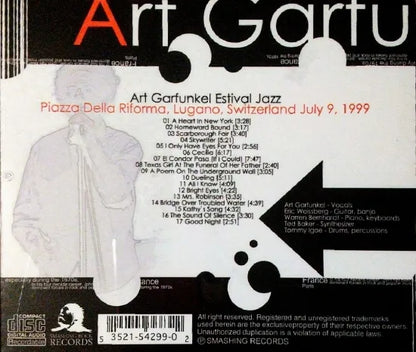 ART GARFUNKEL / SVIZZERA 1999 SOUNDBOARD (1CD)