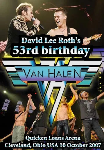 VAN HALEN / 53rd BIRTHDAY (1DVDR)