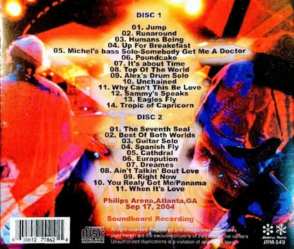 VAN HALEN / PHILIPS ARENA 2004 CAJA DE SONIDO (2 CD)