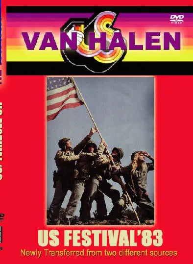 Van Halen / US Festival '83 Newly Transfer PRO-SHOT (1DVDR)
