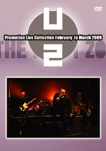 U2 / Promotion Live Collection February to March 2009 (1DVDR)