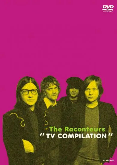 THE RACONTEURS / TV Compilation PRO-SHOT (1DVDR)