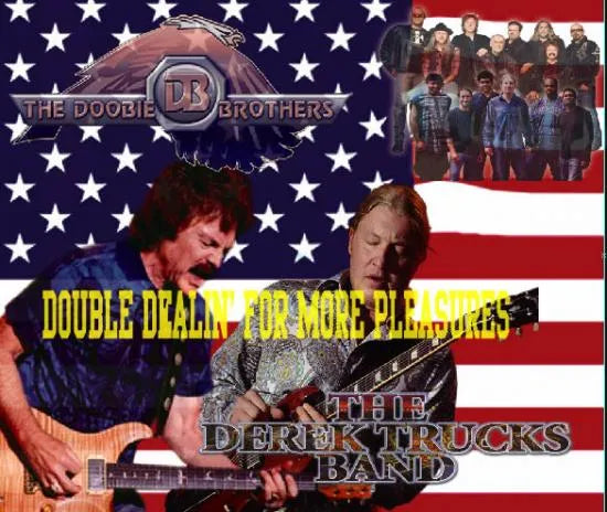 THE DOOBIE BROTHERS & THE DEREK TRUCKS BAND / DOUBLE DEALIN' FOR MORE PLEASURES! (3CDR)