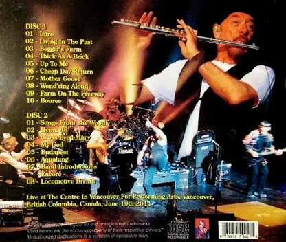 JETHRO TULL / Aqualung in Vancouver (2CDR)