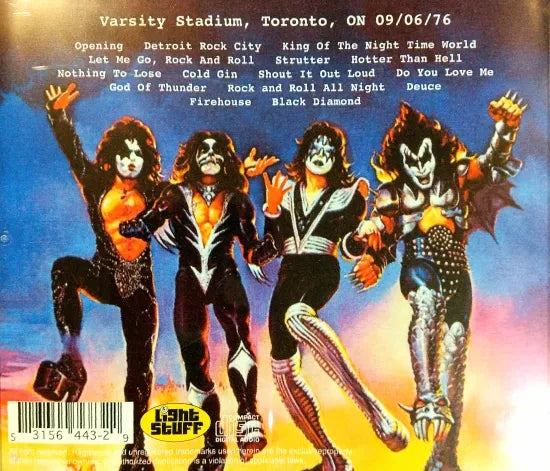 KISS / TORONTO 1976 SOUNDBOARD (1CDR)