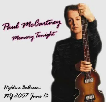PAUL McCARTNEY / MEMORY TONIGHT (2CDR)