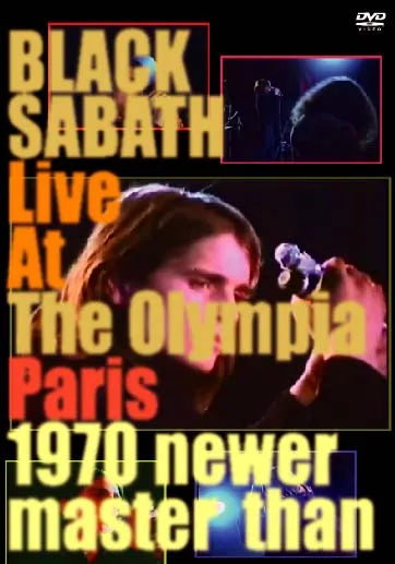 BLACK SABBATH / PARIS 1970 PRO-shot (1DVD)