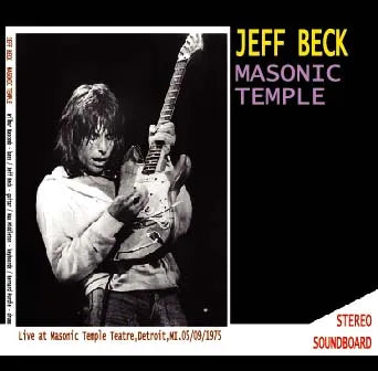 JEFF BECK / MASONIC TEMPLE SOUNDBOARD (1CDR)