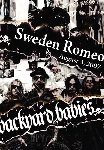 BACKYARD BABIES / SWEDEN ROMEO (1DVD)