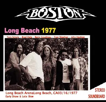 BOSTON / LONG BEACH 1977 STEREO SOUNDBOARD (2CD)