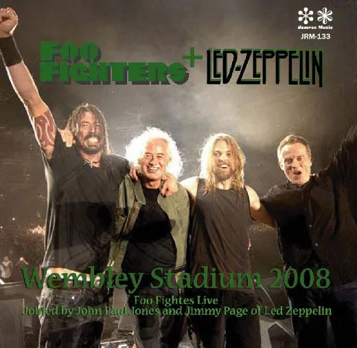 FOO FIGHTERS+LED ZEPPELIN / WEMBLEY STADIUM 2008 SOUNDBOARD SOUNDBOARD (1CDR)