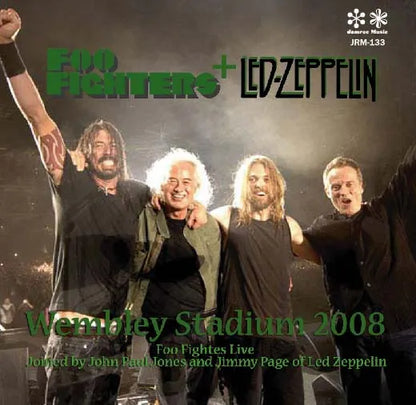 FOO FIGHTERS+LED ZEPPELIN / WEMBLEY STADIUM 2008 SOUNDBOARD SOUNDBOARD (1CDR)