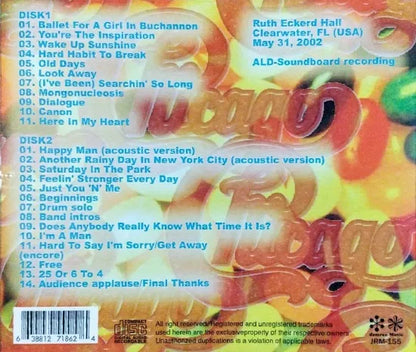 CHICAGO / CLEARWATER 2002 SOUNDBOARD (2CD)
