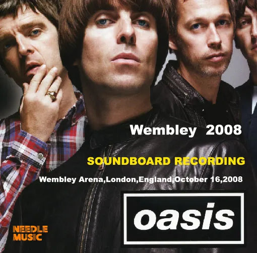 OASIS / WEMBLEY STADIUM 2008 SOUNDBOARD (2CDR)