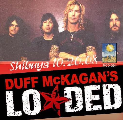DUFF McKAGANS LOADED / SHIBUYA 10,20,08 (2CDR)