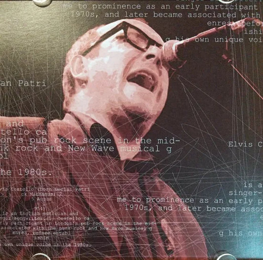 Elvis Costello / Live at Ruth Eckerd Hall 2002 SOUNDBOARD (2CDR)