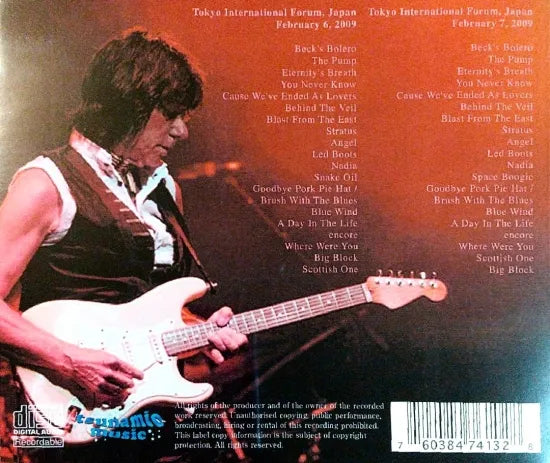 JEFF BECK / 2DAYS IN TOKYO (3CDR)