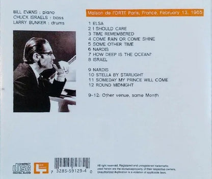 BILL EVANS TRIO / PARIS 1965 SOUNDBOARD (1CD)