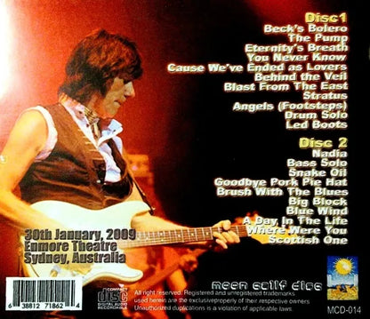 JEFF BECK / Sydney 2009 (2CDR)