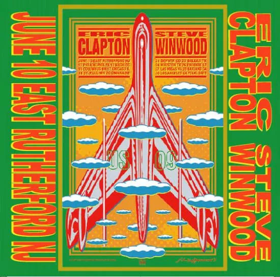 ERIC CLAPTON & STEVE WINWOOD / JUNE 10 EAST RUTHERFORD NJ (2CDR)
