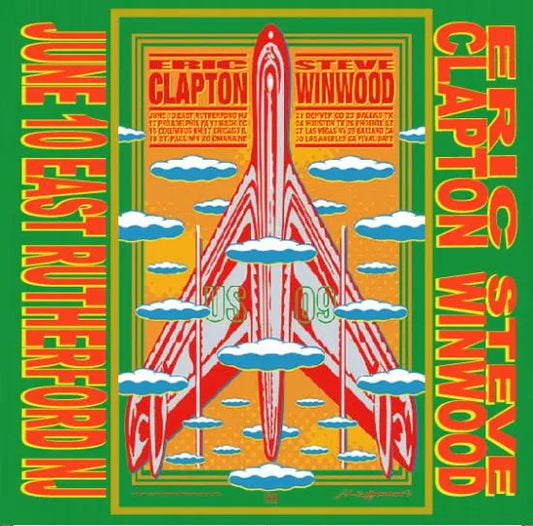 ERIC CLAPTON & STEVE WINWOOD / JUNE 10 EAST RUTHERFORD NJ (2CDR)