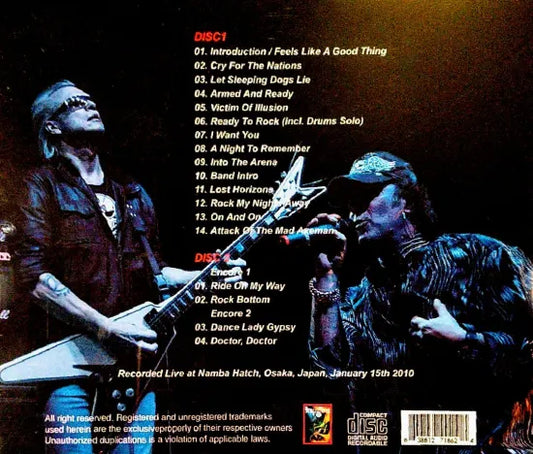 MICHAEL SCHENKER GROUP / Unforgettable Evening (2CDR)