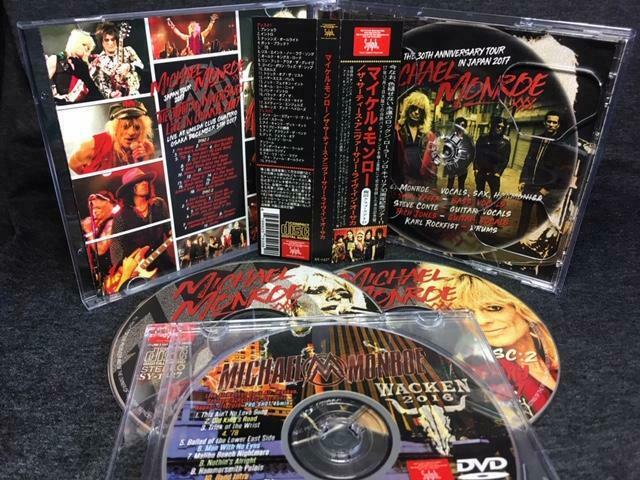 Michael Monroe 30th Anniversary Live In Osaka 2017 2CD 28 Tracks