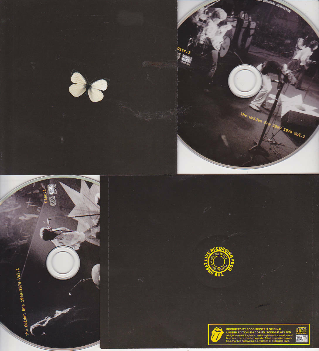 The Rolling Stones 1973 Vienna Austria 18t The Golden Era 1969-1974 Vol 1 2CDs