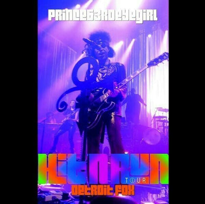Prince & 3rd Eye Girl Hit 'N' Run Tour Detroit Fox 2015 Live 2 CD
