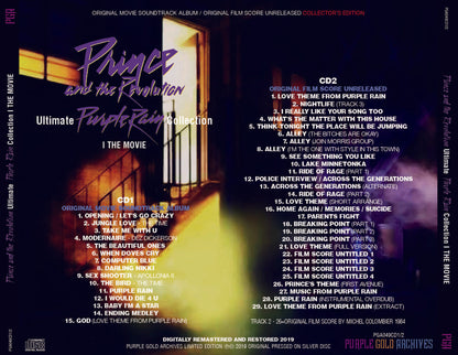 Prince & The Revolution Purple Rain Ultimate Collection I The Movie 2CD