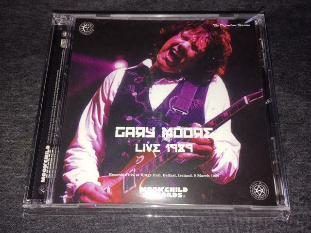 Gary Moore Live 1989 DVD 1 Disc 11 Tracks Kings Hall Ireland Moonchild Music