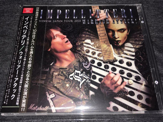 Impellitteri Warrior Attack 2015 Umeda Club Quattro CD 2 Discs 23 Tracks Music