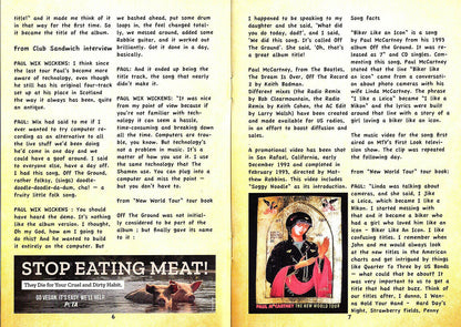 Paul McCartney Off The Ground Rarities & More 2015 2CD Booklet