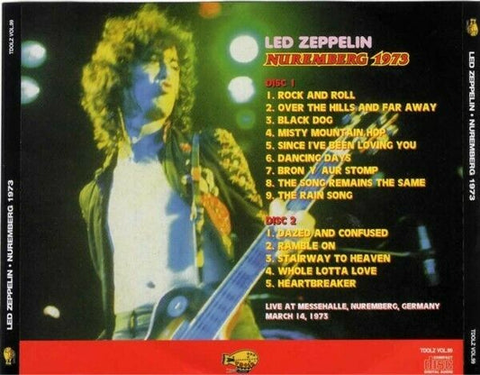 Led Zeppelin Nuremberg Germany March 14 1973 2CD