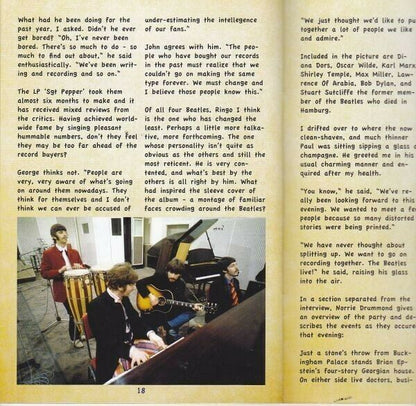 The Beatles 1976 The SGT. Pepper Commemorative Issue TMOQ Gazette 2DVD Booklet