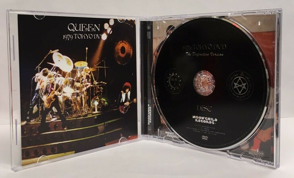 Queen 1979 Tokyo DVD The Definitive Version 1CD Moonchild Records