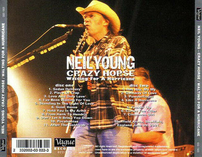 Neil Young And Crazy Horse Waiting For A Hurricane 2001 CD 2 Discs 18 Tracks